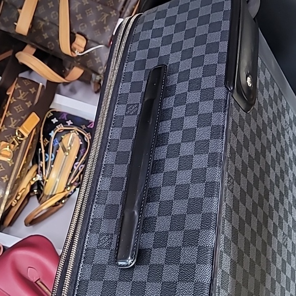 Louis Vuitton Damier Graphite Pegase 50 Travel Carry Bag with wallet organizer - Picture 7 of 16
